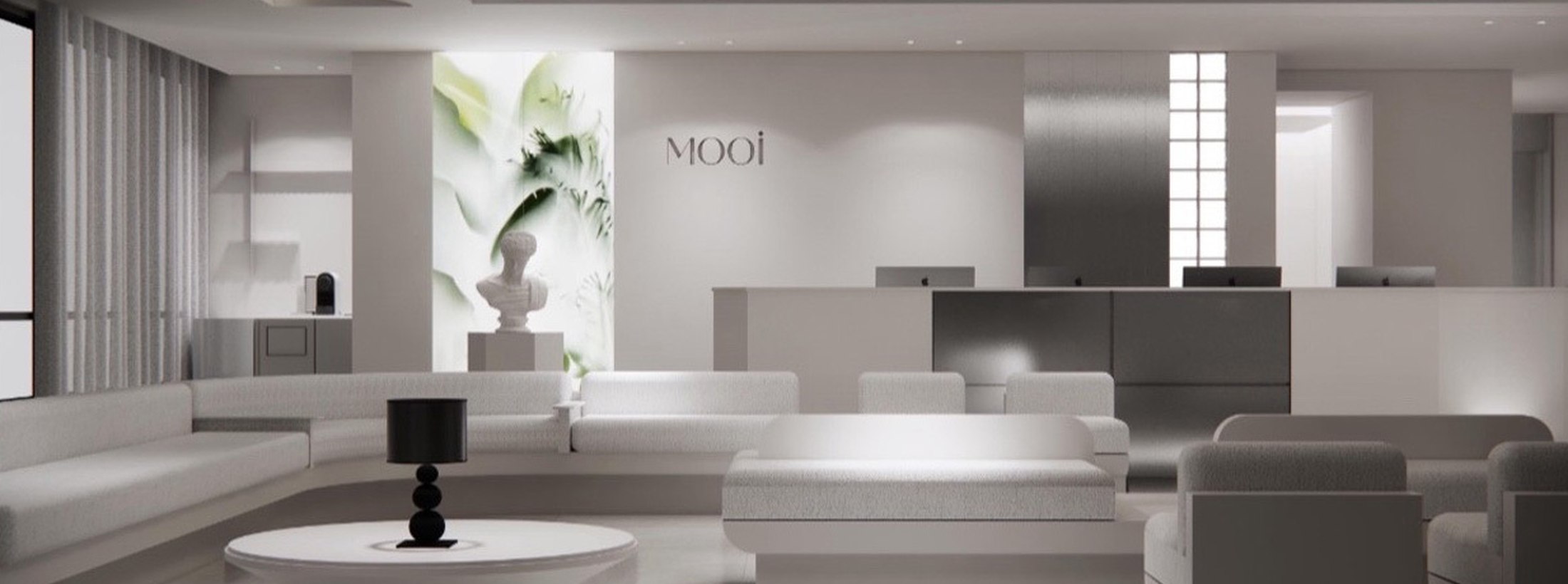 MOOi Plastic Surgery clinic lounge, Gangnam Seoul